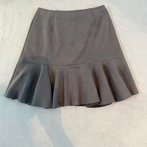 Aqua Taupe A-Line Skirt